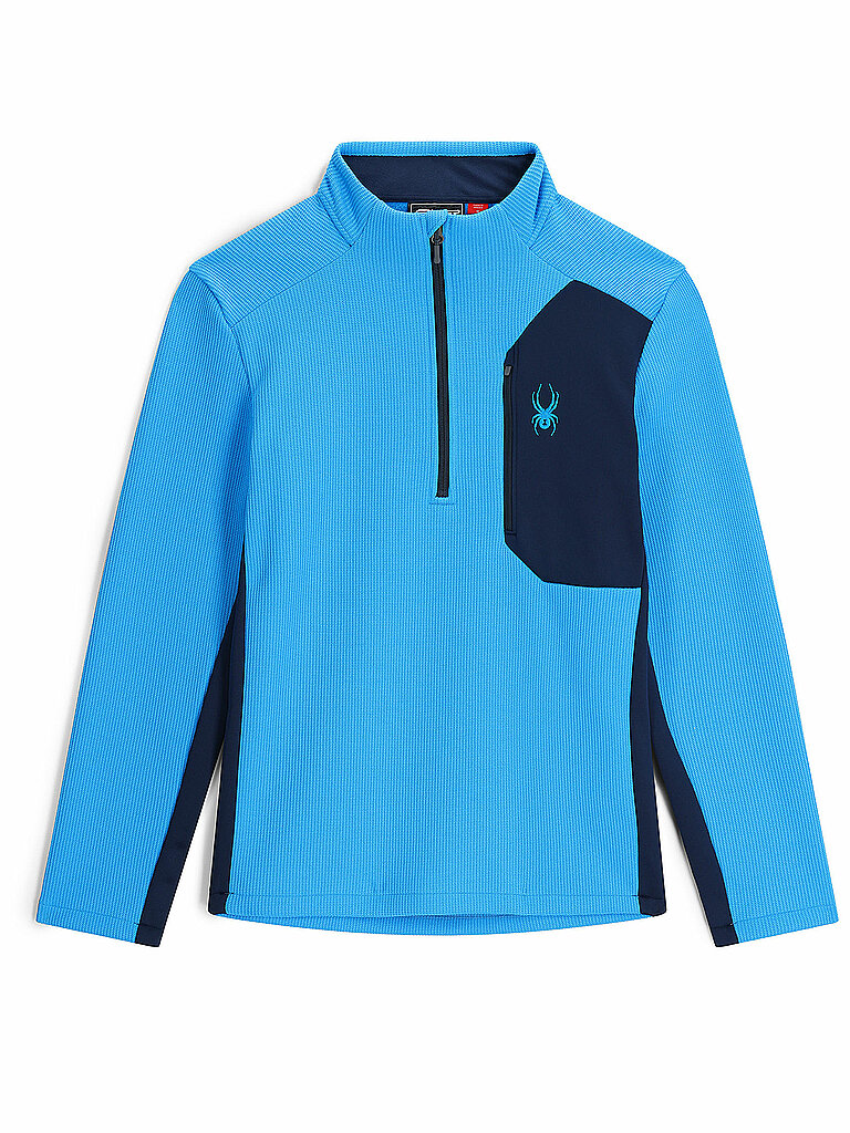 SPYDER Herren Pullover mit 1/2 Zip BANDIT blau | S