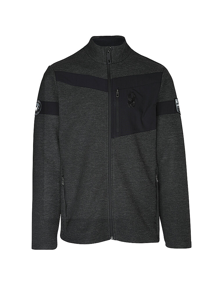 SPYDER Herren Fleecejacke Wengen schwarz | L