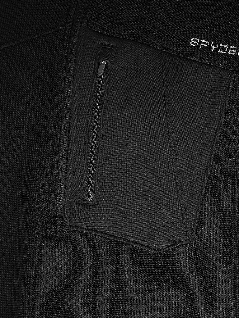 SPYDER | Herren Funktionsjacke Bandit Hybrid | schwarz