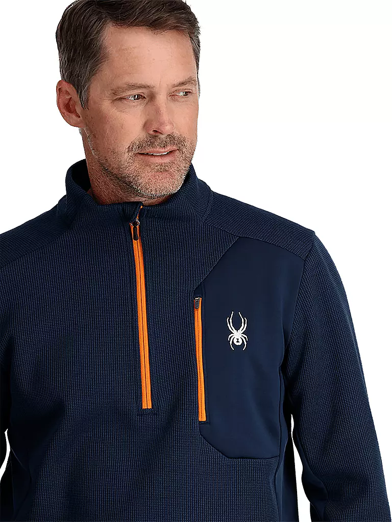 SPYDER | Herren Pullover mit 1/2 Zip BANDIT | dunkelblau