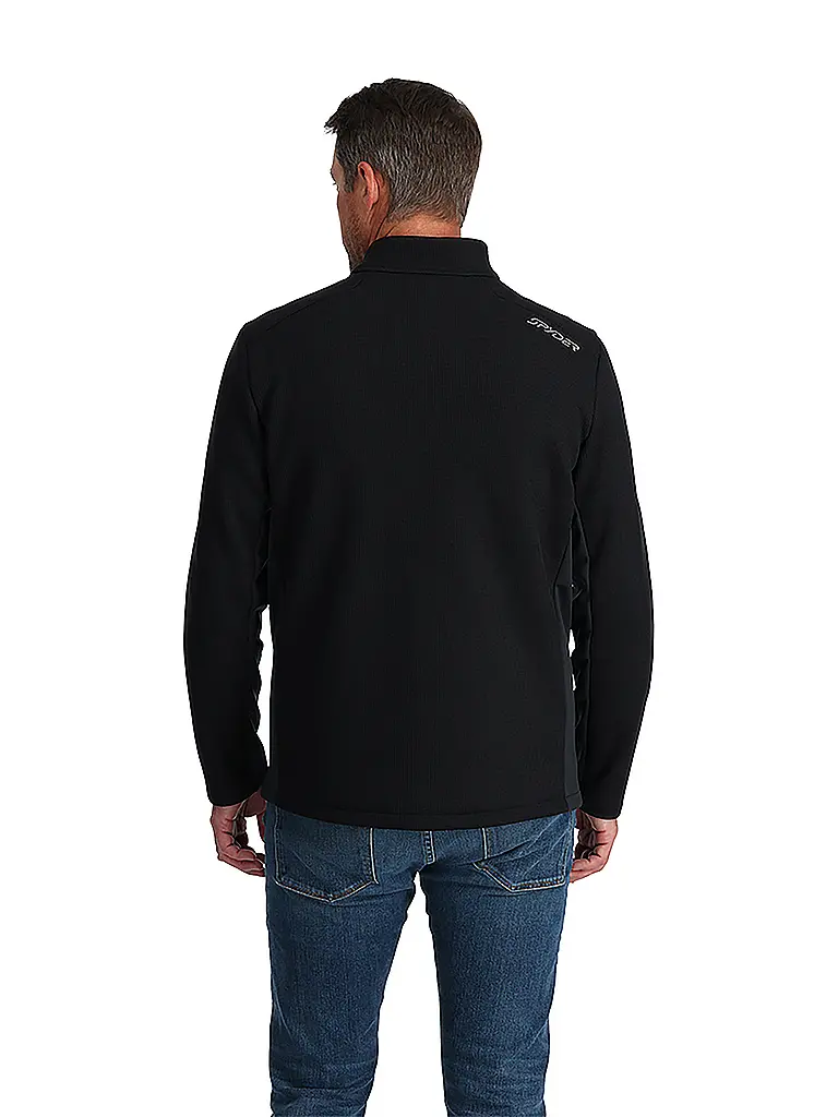 SPYDER | Herren Pullover mit 1/2 Zip BANDIT | schwarz
