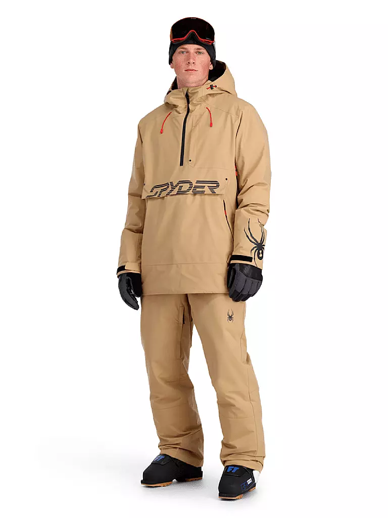 SPYDER | Herren Ski Schlupfjacke Signal | senf