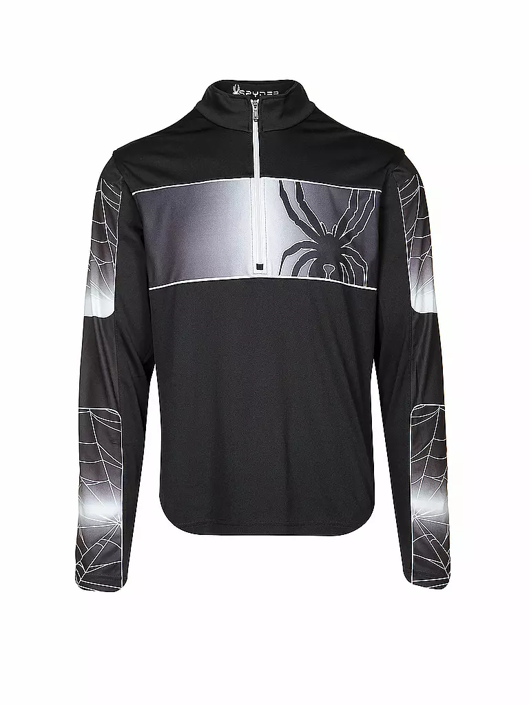 SPYDER | Herren Ski-Funktionsshirt Powertrack | schwarz