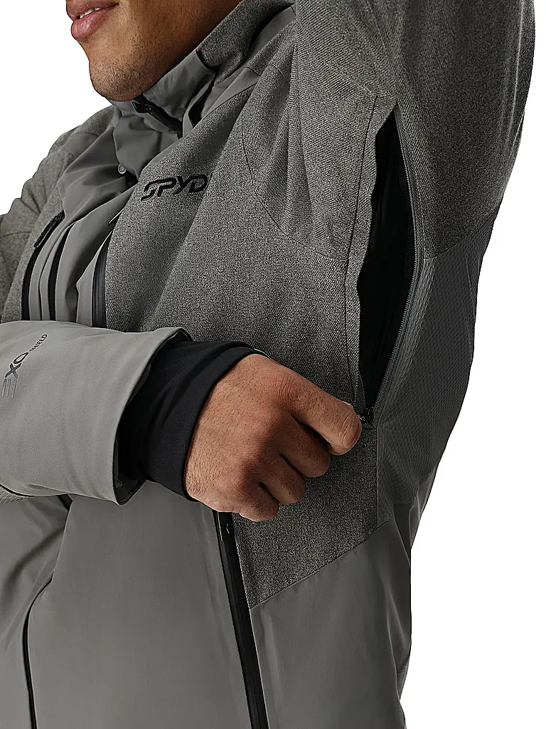 SPYDER | Herren Skijacke Alyeska Melange | grau