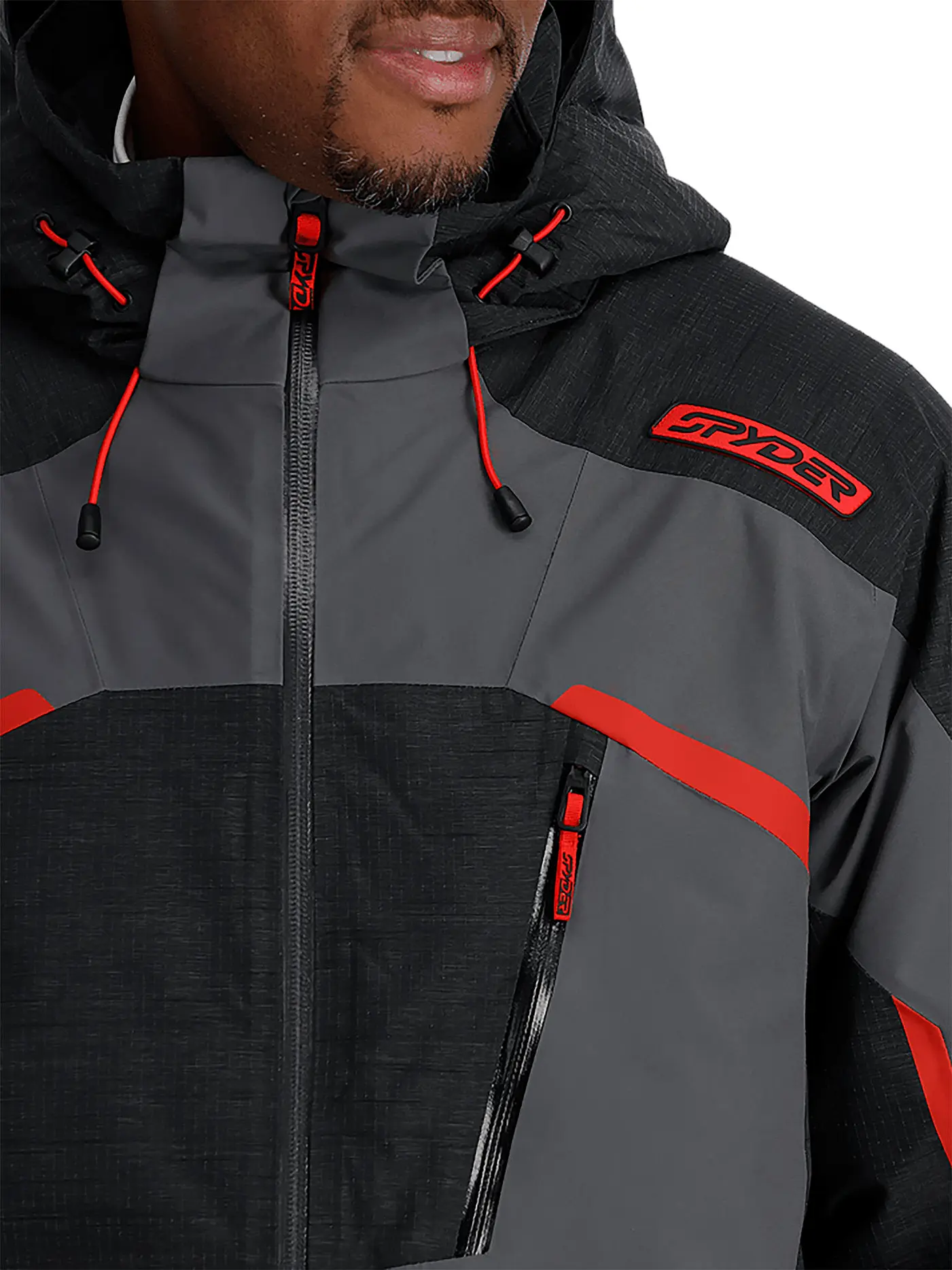SPYDER | Herren Skijacke Leader | grau