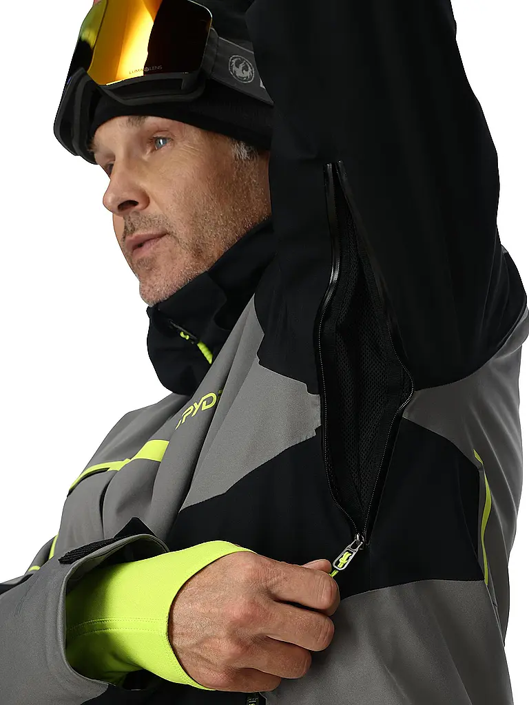 SPYDER | Herren Skijacke Titan | schwarz
