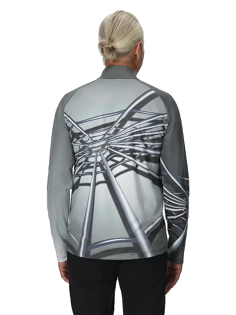 SPYDER | Herren Unterzieh Zipshirt Legacy | grau