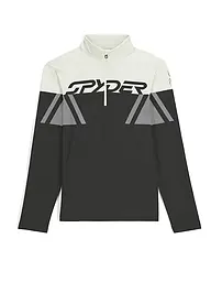 SPYDER | Herren Unterzieh Zipshirt Paramount | schwarz