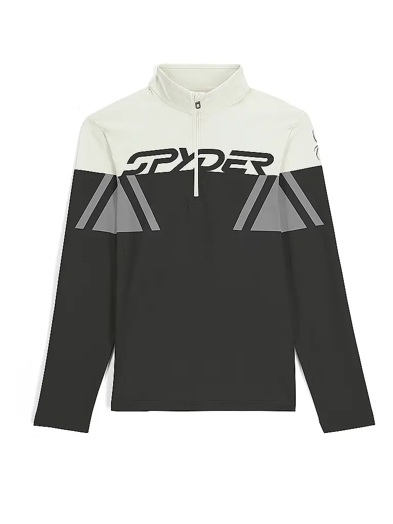 SPYDER | Herren Unterzieh Zipshirt Paramount | schwarz