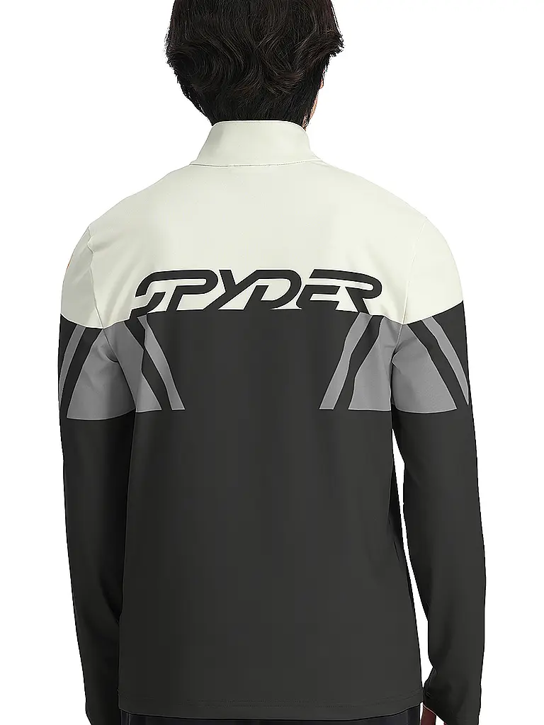 SPYDER | Herren Unterzieh Zipshirt Paramount | schwarz