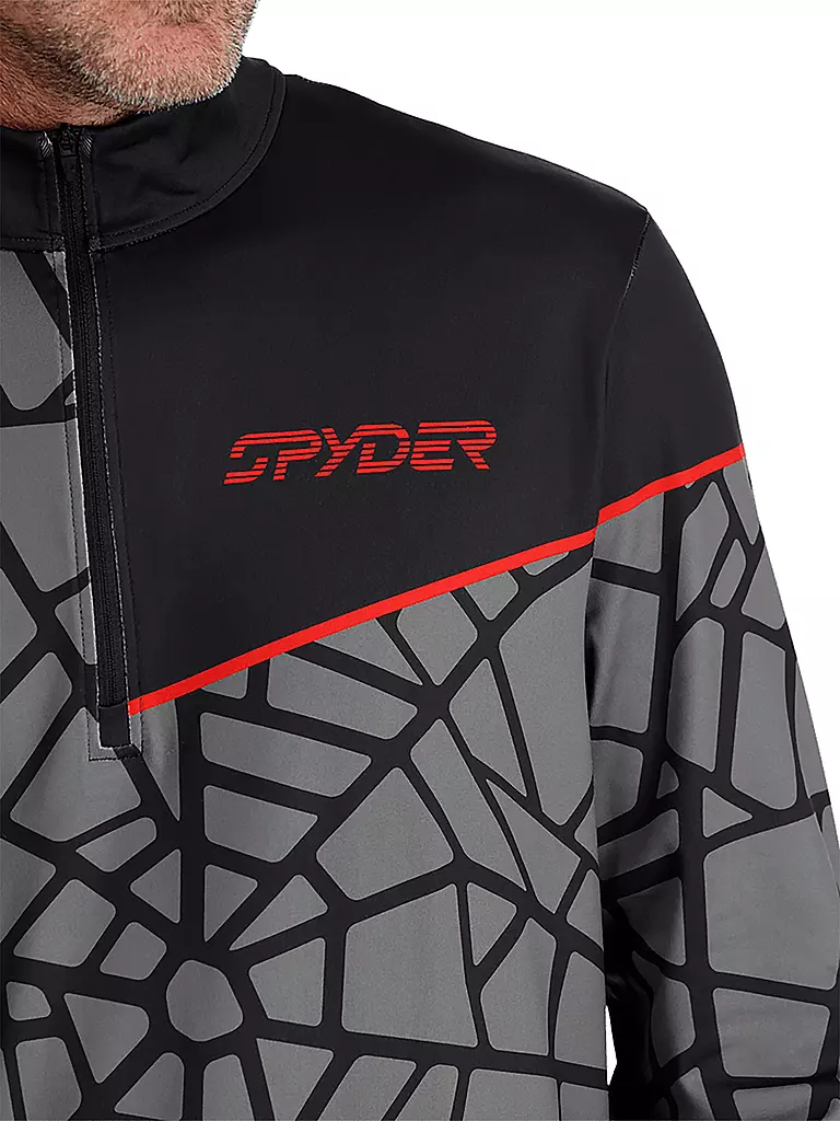 SPYDER | Herren Unterzieh Zipshirt Vital | schwarz