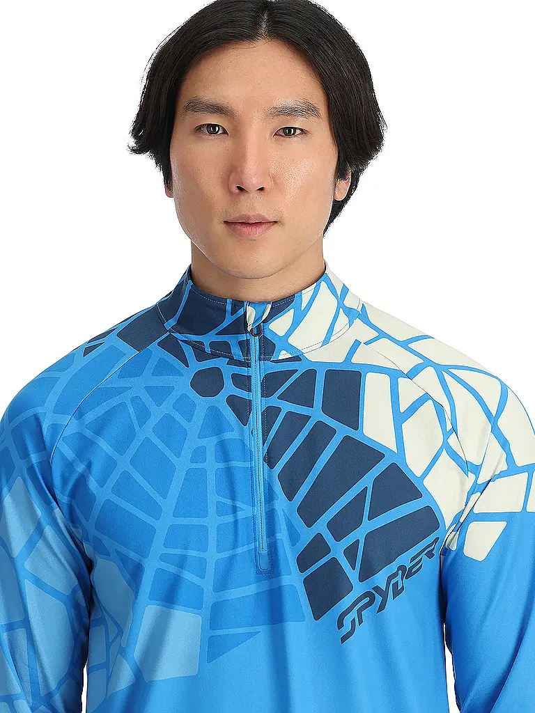 SPYDER | Herren Unterzieh Zipshirt Vital | blau
