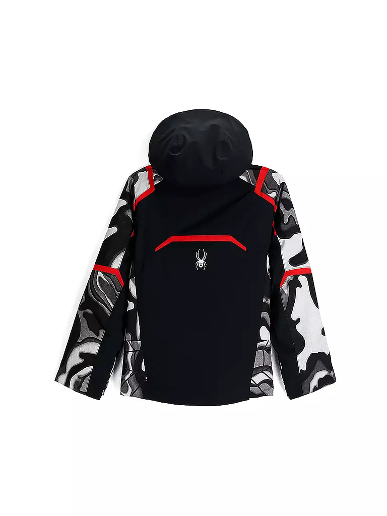 SPYDER | Jungen Skijacke Challenger | schwarz