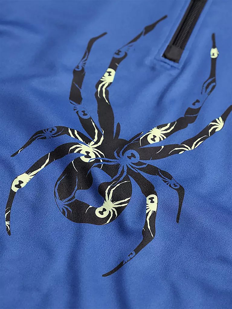 SPYDER | Mini Jungen Unterzieh Zipshirt bug | blau