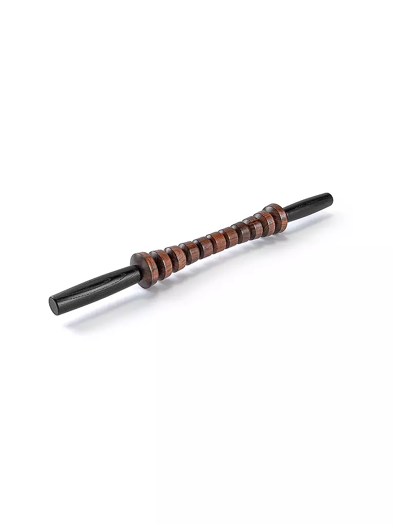 STYLEHOLZ | Faszienstab Woodstick PRO | schwarz