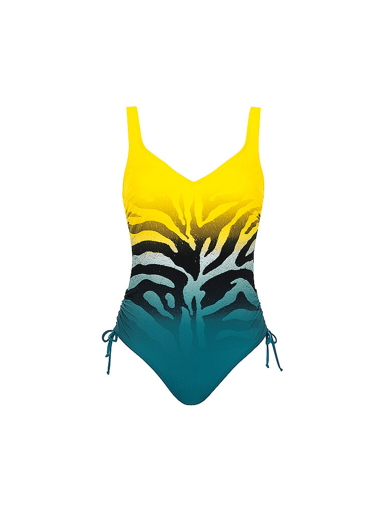 SUNFLAIR Badeanzug Softschalen Polyamid-Polyester Gelb