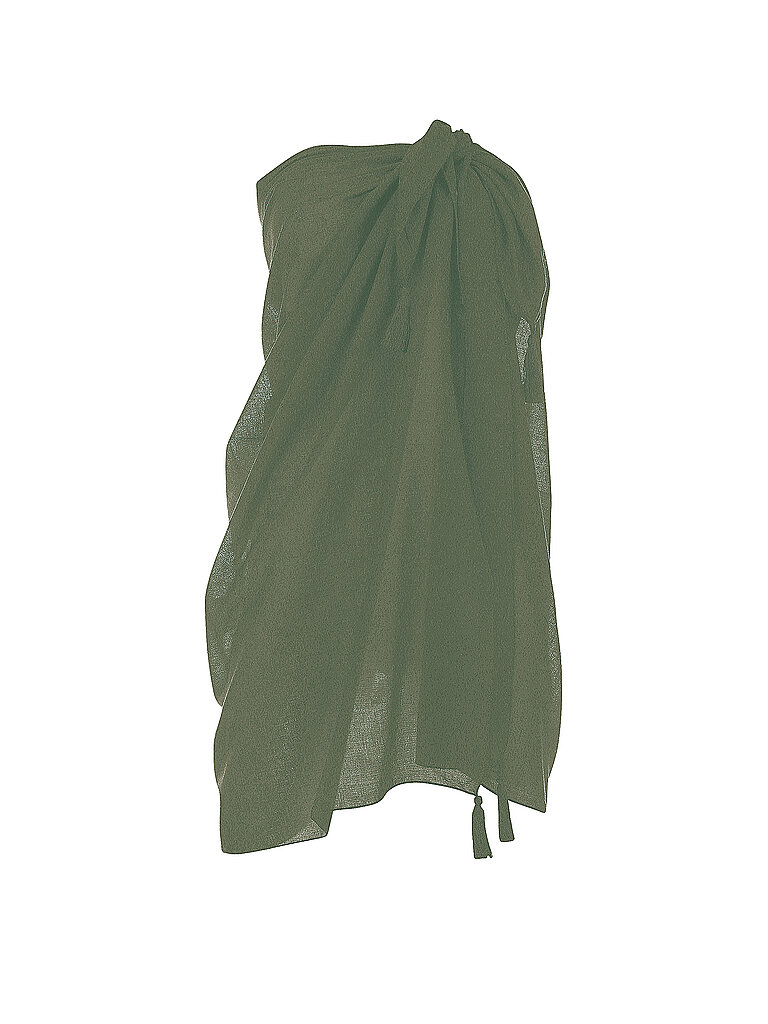 SUNFLAIR Damen Pareo dunkelgrün W