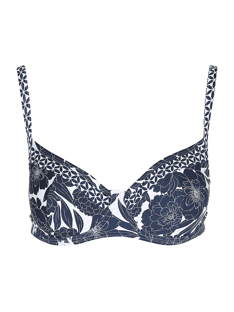 Sunseeker Bikinioberteil Bügel Blumenprint Polyamid-Polyester Dunkelblau