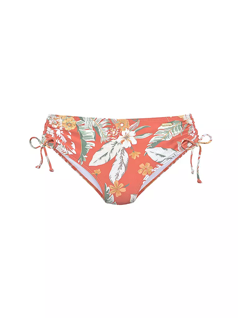 SUNSEEKER | Damen Bikinihose Rust-Print | orange