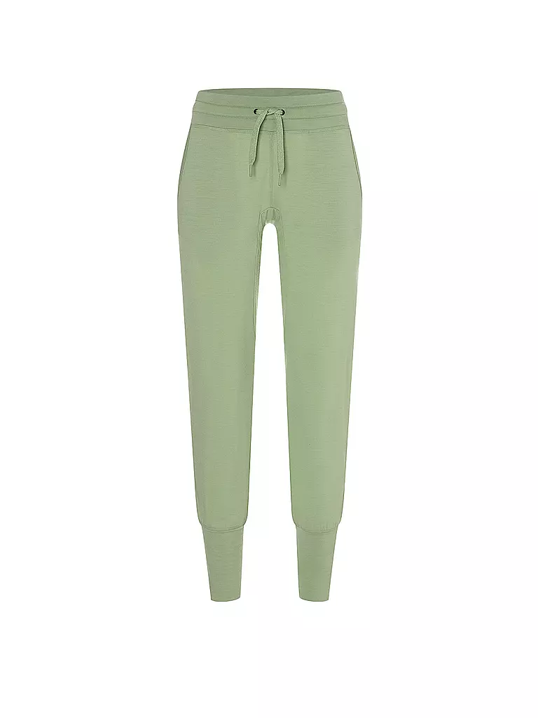 SUPER NATURAL | Damen Wanderhose Essential Cuffed | grün