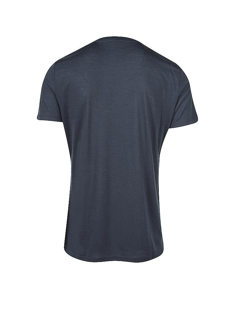 SUPER NATURAL | Herren T-Shirt Mountain Range | blau