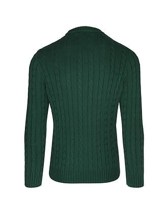 SUPERDRY | Herren Sweater Cotton Cable Knit Crew Jumper