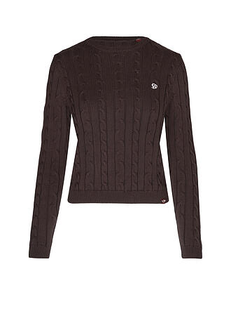 SUPERDRY | Damen Sweater Essential SD&Co Cable