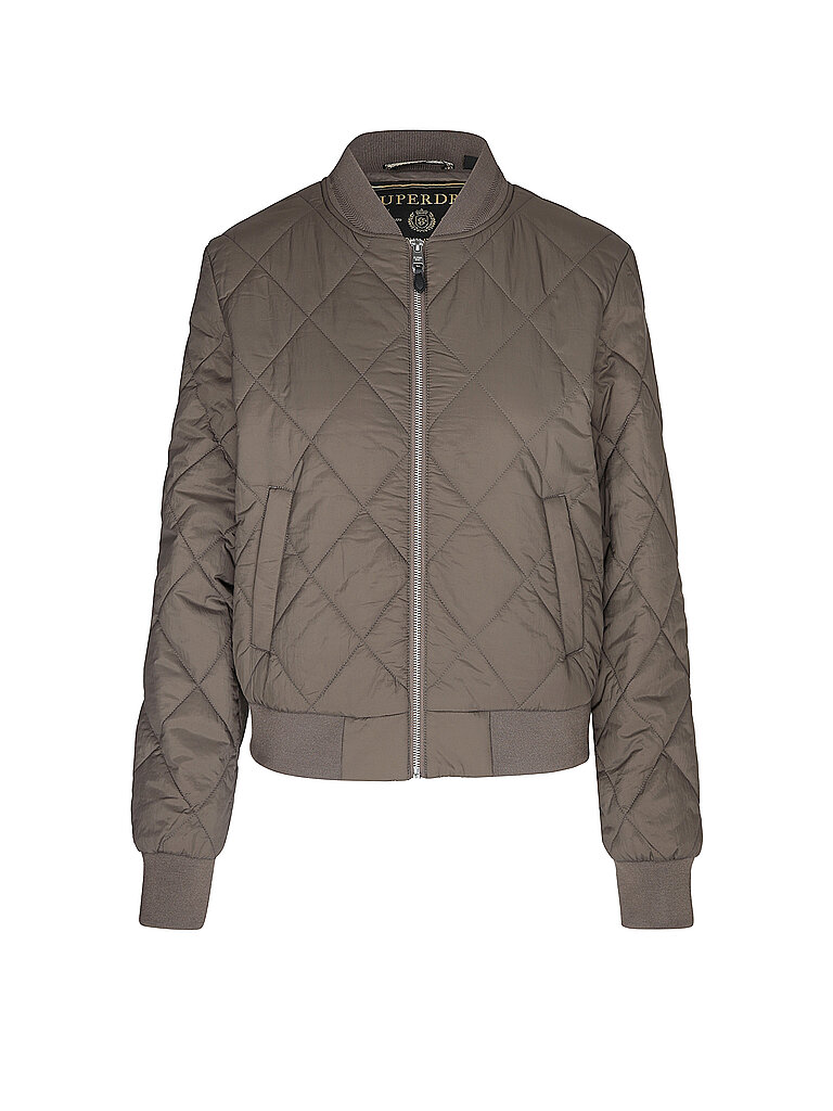 SUPERDRY Damen Jacke Liner Bomber braun | XS