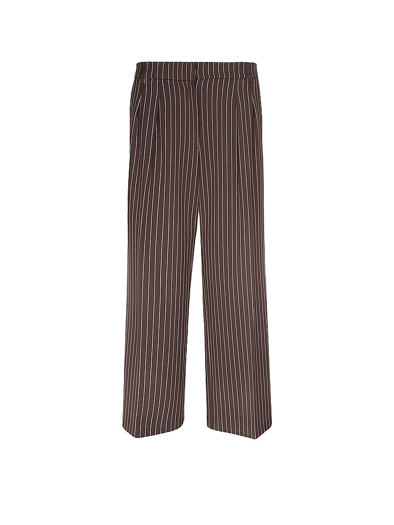 SUPERDRY Damen Hose Pinstripe braun | XS
