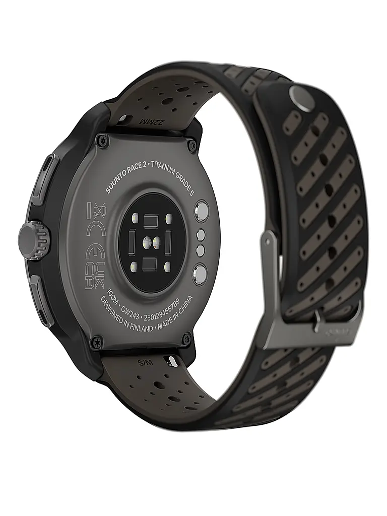 SUUNTO | GPS-Multisportuhr Race 2 Titanium Black | 