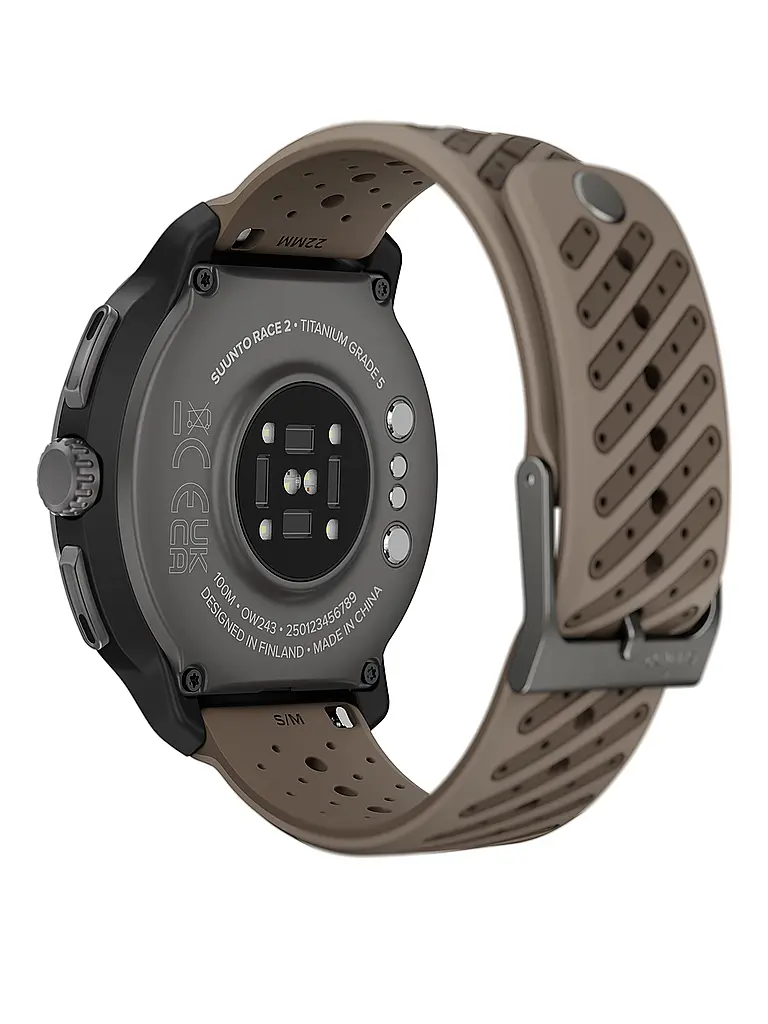 SUUNTO | GPS-Multisportuhr Race 2 Titanium Trail | grau