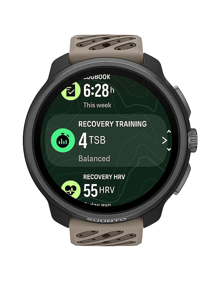 SUUNTO | GPS-Multisportuhr Race 2 Titanium Trail | grau