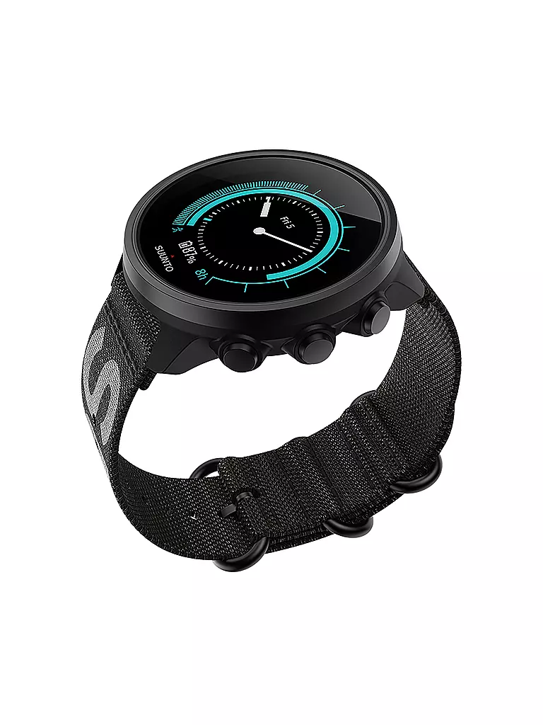 SUUNTO | GPS-Multisportuhr Suunto 9 Baro Titanium Limited Edition | schwarz