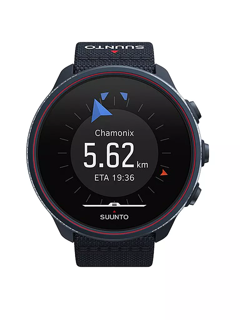 SUUNTO | GPS-Multisportuhr Suunto 9 Baro Titanium Red Bull X-Alps Limited Edition | schwarz