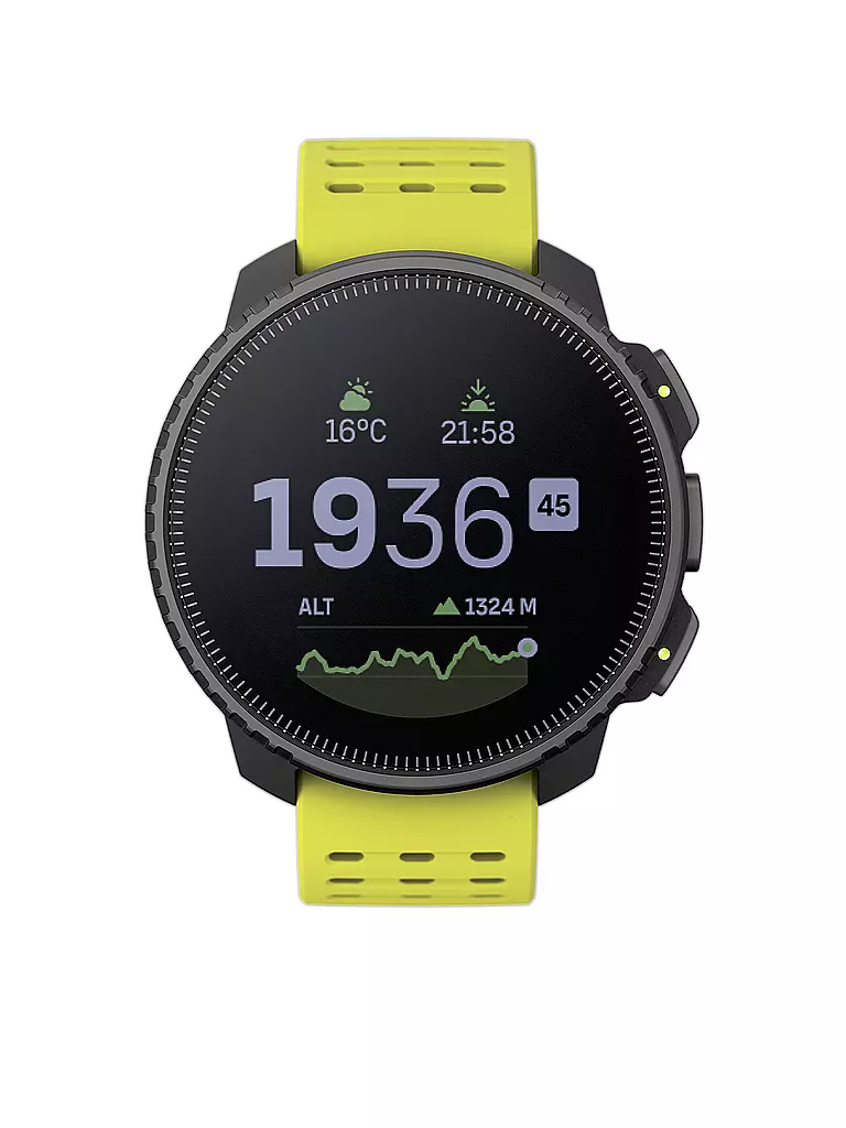 SUUNTO | GPS-Multisportuhr Suunto Vertical Black Lime | grün