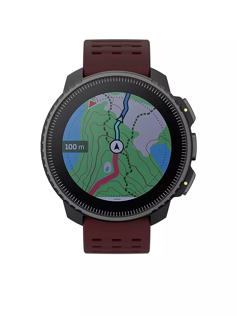 SUUNTO | GPS-Multisportuhr Suunto Vertical Black Ruby | rot