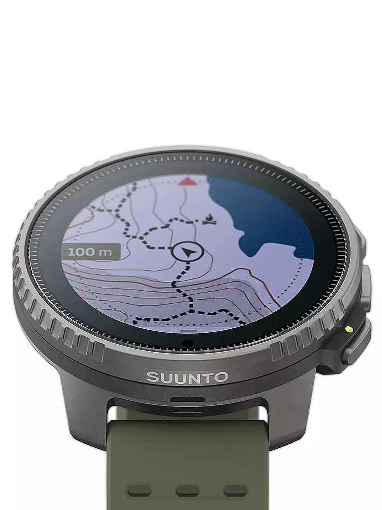 SUUNTO | GPS-Multisportuhr Suunto Vertical Titanium Solar Forest | grün