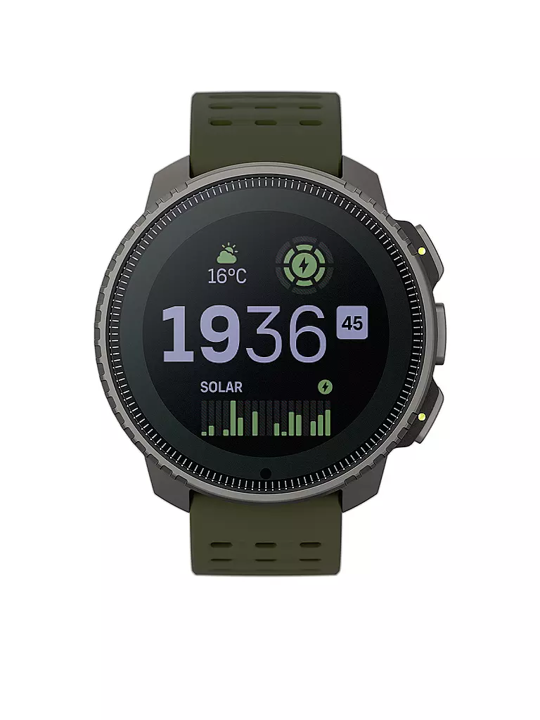 SUUNTO | GPS-Multisportuhr Suunto Vertical Titanium Solar Forest | grün