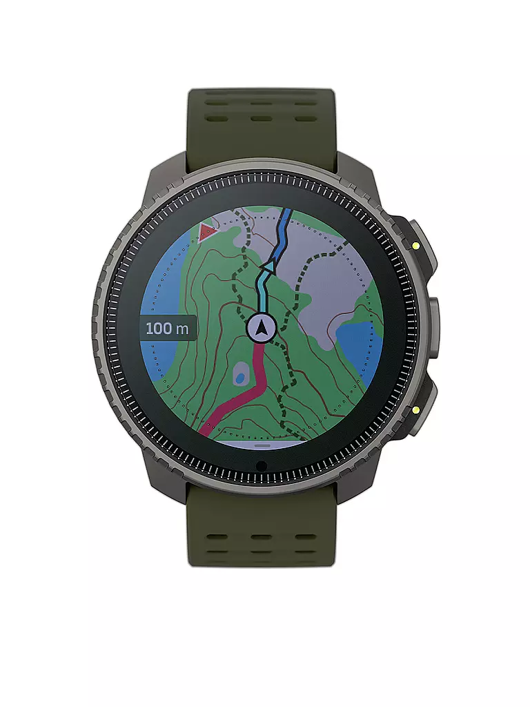 SUUNTO | GPS-Multisportuhr Suunto Vertical Titanium Solar Forest | grün