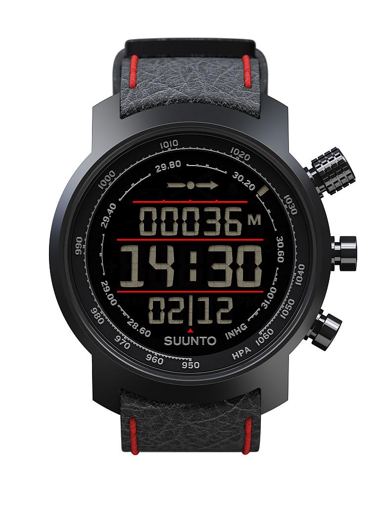 SUUNTO | Multifunktionsuhr Elementum Terra N Black/White Leather | 