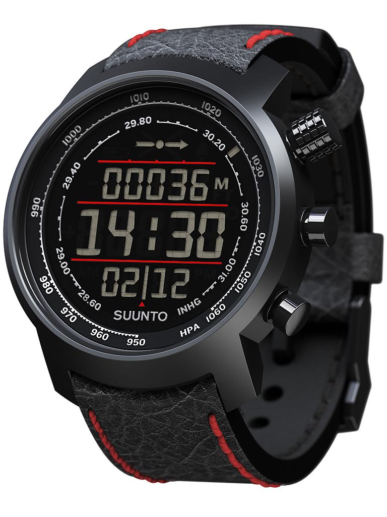 SUUNTO | Multifunktionsuhr Elementum Terra N Black/White Leather | 