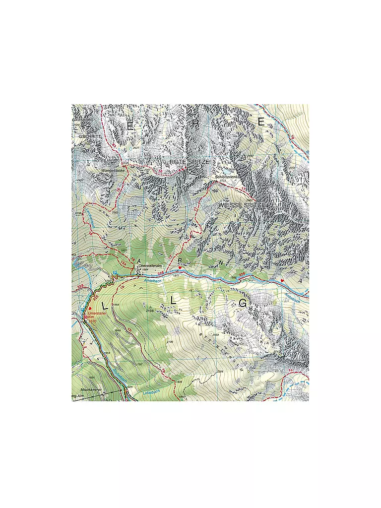 TABACCO | Wanderkarte 073, Villgratental, Sillian, Pustertal, Tiroler Gailtal 1:25.000 | keine Farbe