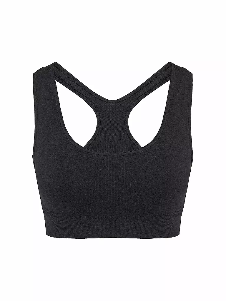 TAO | Damen Lauf-Bustier Active Top | schwarz