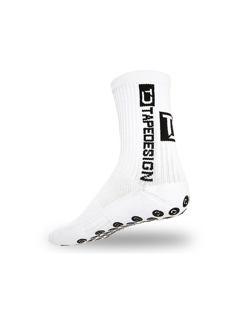 TapeDesign Socken Sommer Allround Gummi-Noppen Baumwolle-Nylon-Polyester Weiss