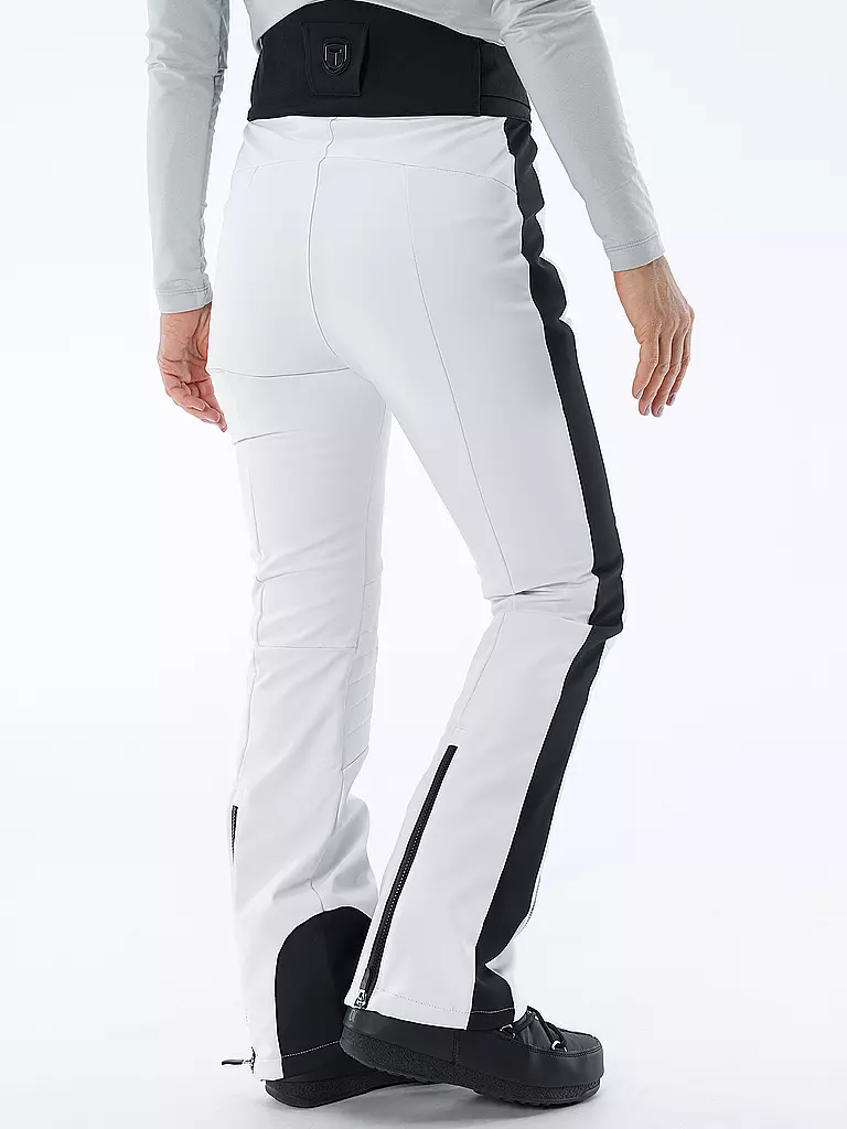 TENSON | Damen Skihose Grace Softshell | weiss