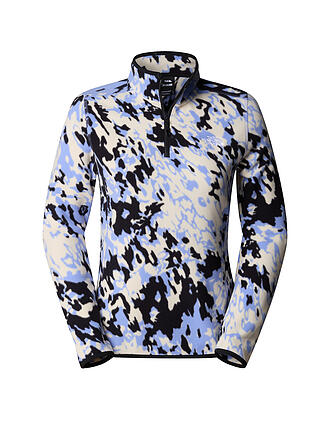 THE NORTH FACE | Damen Zipshirt Fleece Glacier Printed