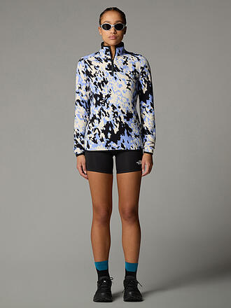 THE NORTH FACE | Damen Zipshirt Fleece Glacier Printed