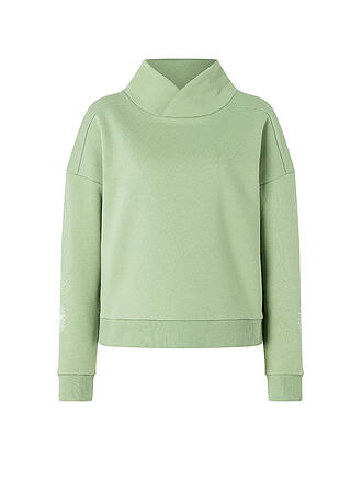 THE SPIRIT OF OM | Damen Yoga Sweater Lounge Sattva Matcha
