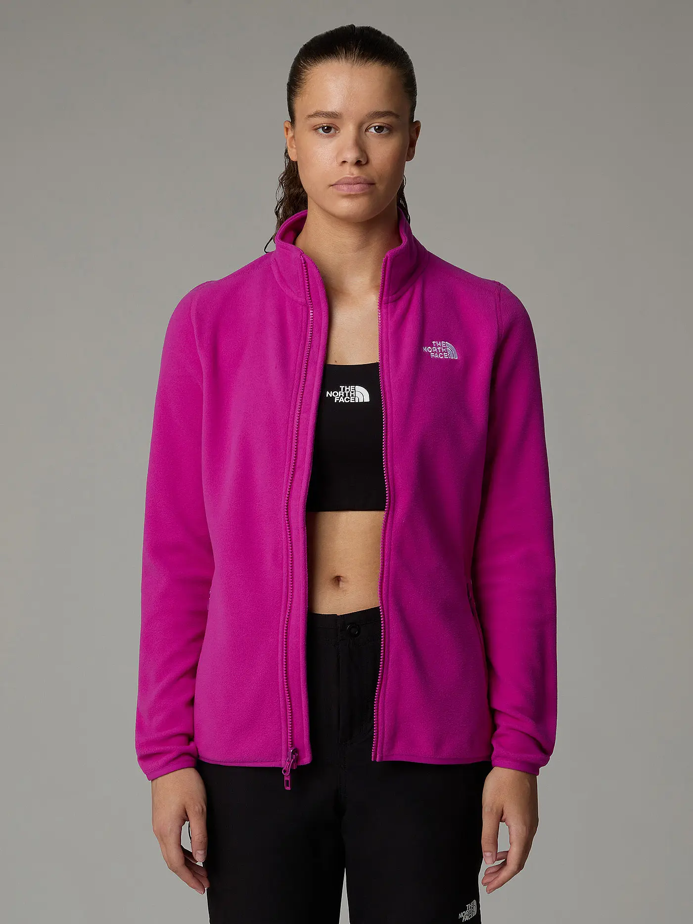 THE NORTH FACE | Damen Fleecejacke 100 Glacier | beere