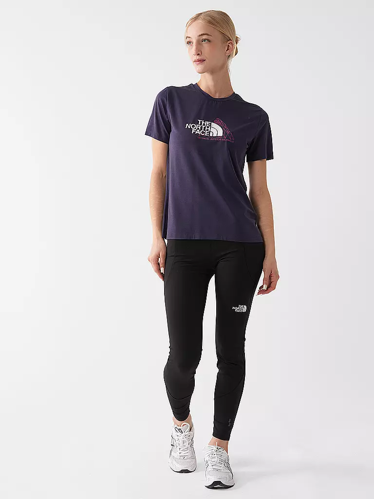 THE NORTH FACE | Damen Funktionsshirt Mountain Foundation | lila